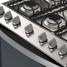 Estufa al Piso a Gas 30" Door Stop System